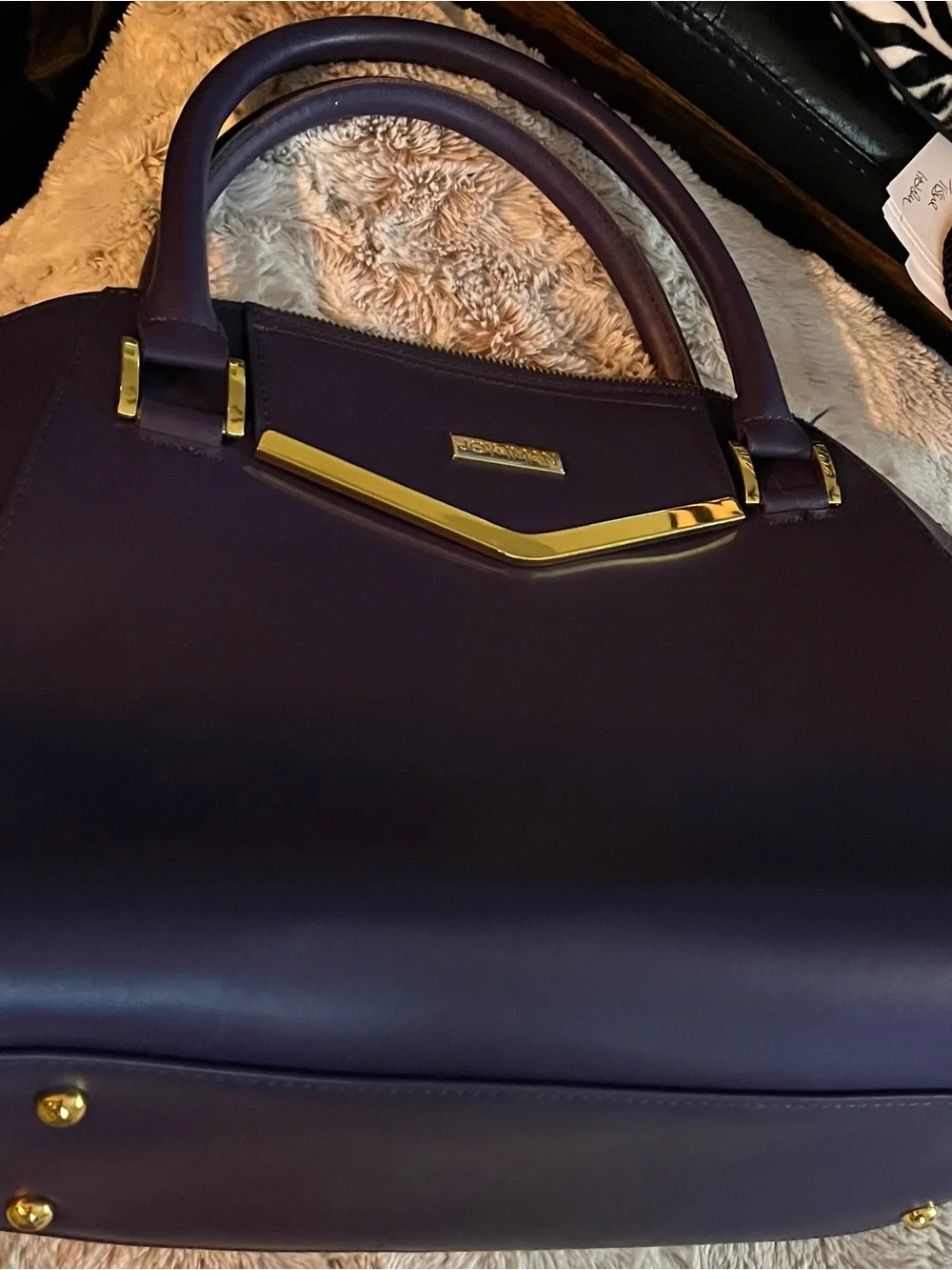 Joy & Iman sleek purple